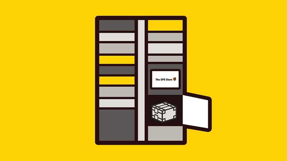 Lockers las 24 horas del día, los 7 días de la semana en The UPS Store